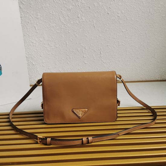 Prada Messenger Bag Oil Wax Leather 1BD082
