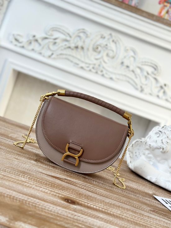 Chloe Marcie Chain Flap Crescent Bag L35765
