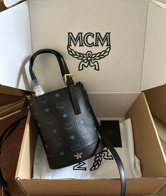 MCM AREN VISETOS Mini Bucket Bag 17068
