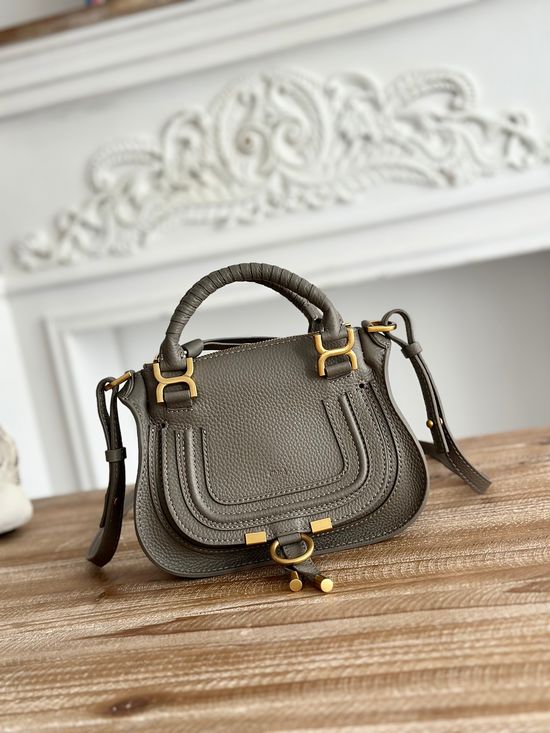 Chloe Marcie Practical Soft Leather Bag 4793