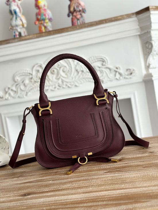 Chloe Marcie Medium Classic Leather Bag 5627