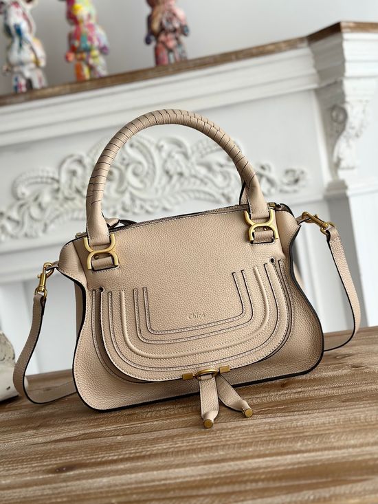 Chloe Marcie Large Classic Leather Bag 5626