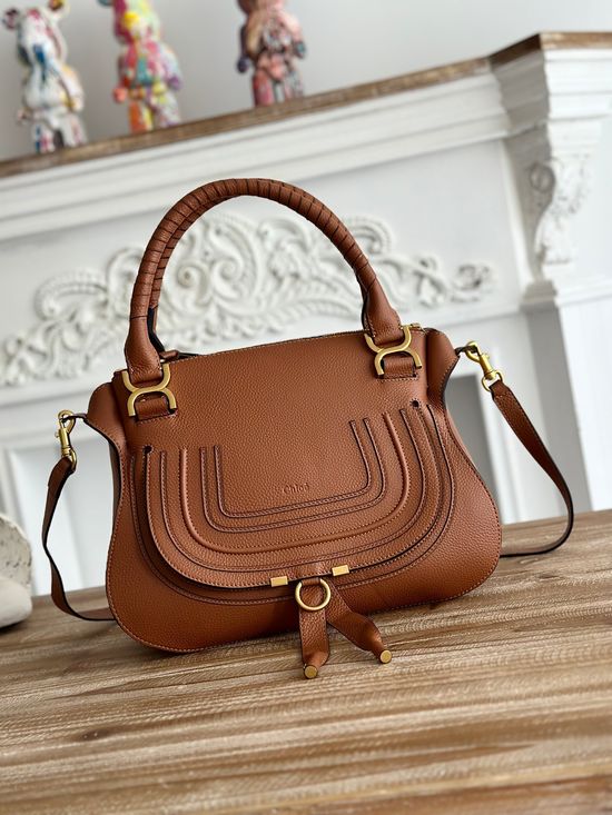 Chloe Marcie Large Classic Leather Bag 5624