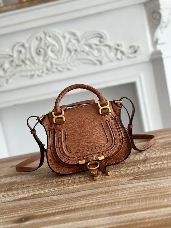 Chloe Marcie Khaki Satchel 1199-3