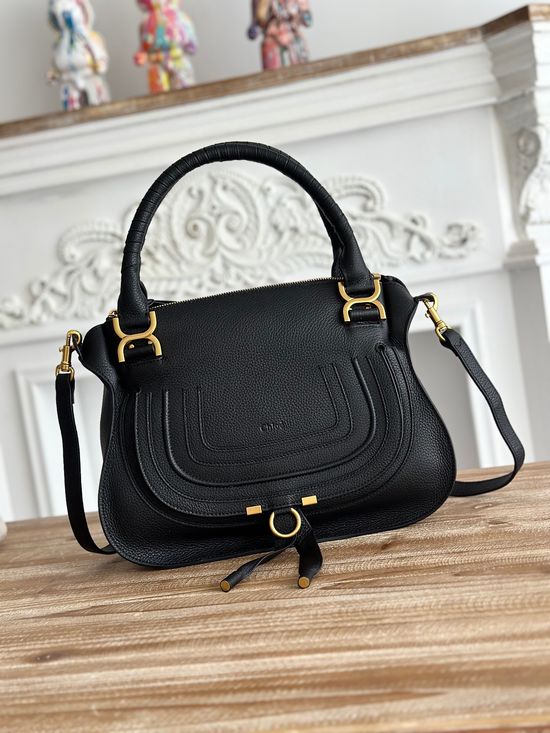 Chloe Marcie Vintage Hardware Large Bag 5698