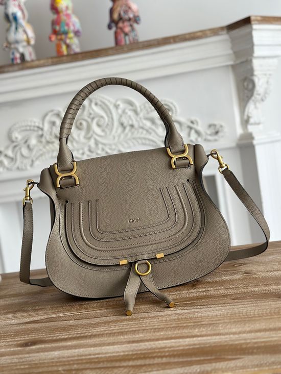 Chloe Marcie Large Classic Leather Bag 5622
