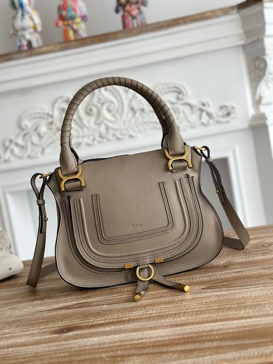 Chloe Marcie Medium Classic Leather Bag 5621