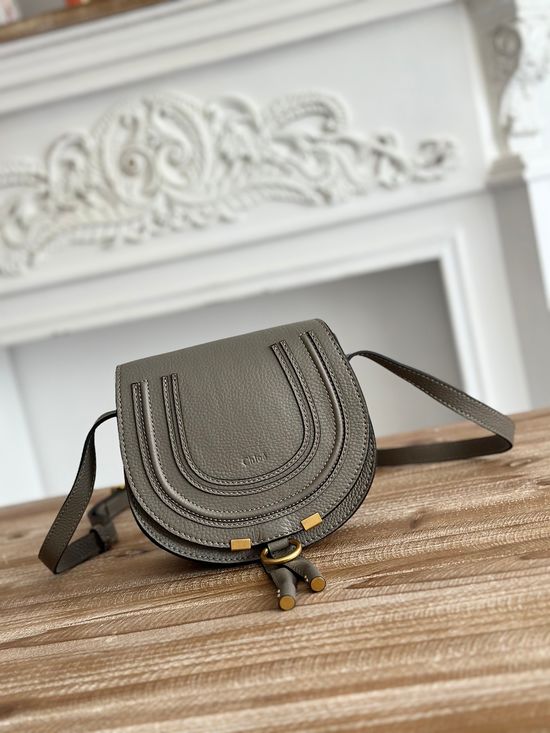 Chloe Marcie Grained Leather Satchel 2000