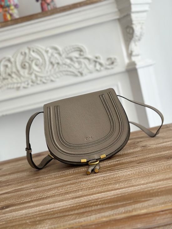 Chloe Marcie Off-white Large Shoulder Bag 2019