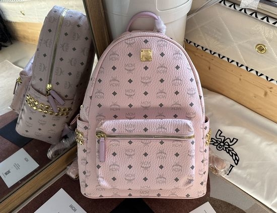 MCM STARK VISETOS Rivet Trim Backpack 10761