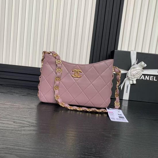 Chanel Shoulder Bag CC Logo Decor Classic AS5177