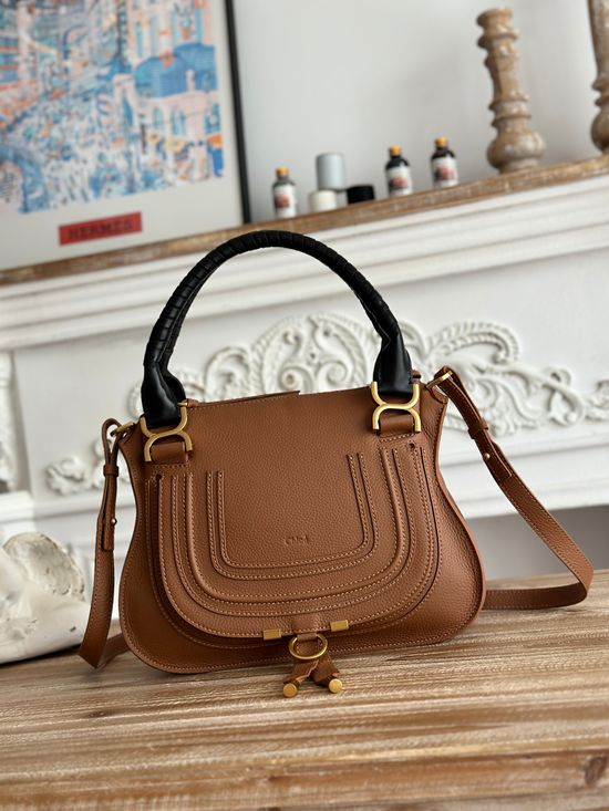 Chloe Marcie Vintage Leather Handbag 5362