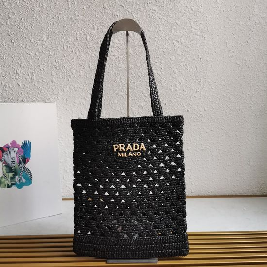 Prada Crochet Tote Bag 1BG493