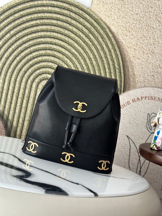 Chanel Vintage Double C Backpack A2213