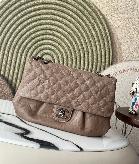 Chanel Vintage Cloud Leather Shoulder Bag A2224
