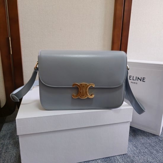 Celine Triomphe Classic Retro Leather Bag 187363
