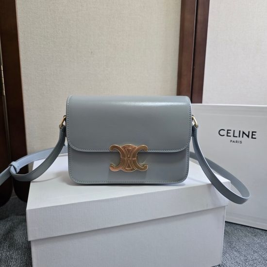 Celine TEEN TRIOMPHE Grained Calfskin Bag 188423