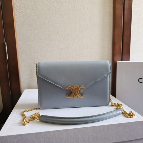 Celine Cuir Triomphe Printed Leather WOC 101033