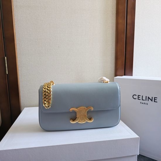 Celine Chain Shoulder Bag Handbag 197992