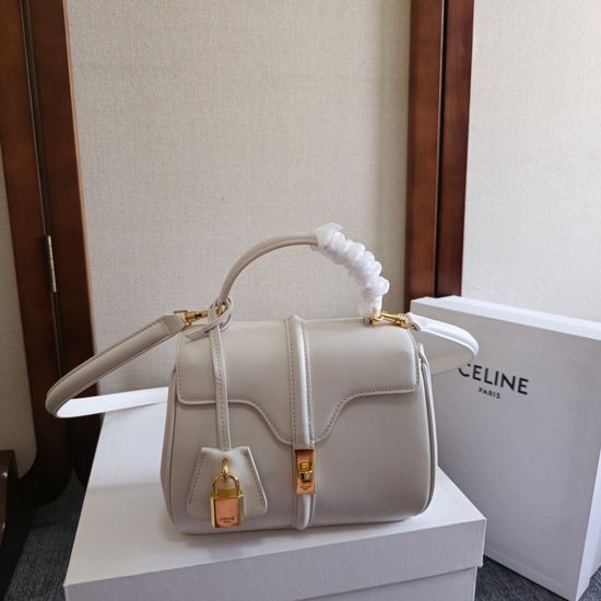 Celine Mini Leather Handbag 197983