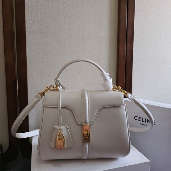 Celine 16 Leather Shoulder Bag 188003