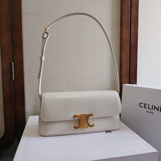 Celine Tromphe Calfskin Shoulder Bag 7311