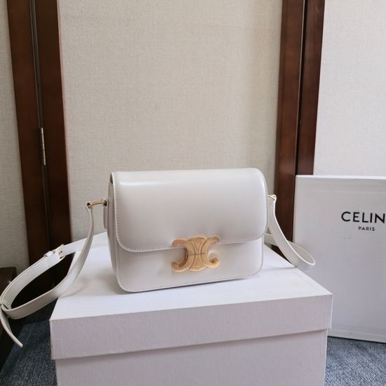 Celine TEEN TRIOMPHE Grained Calfskin Bag 188423
