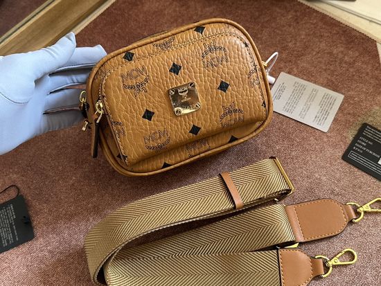 MCM Classic Printed Camera Bag