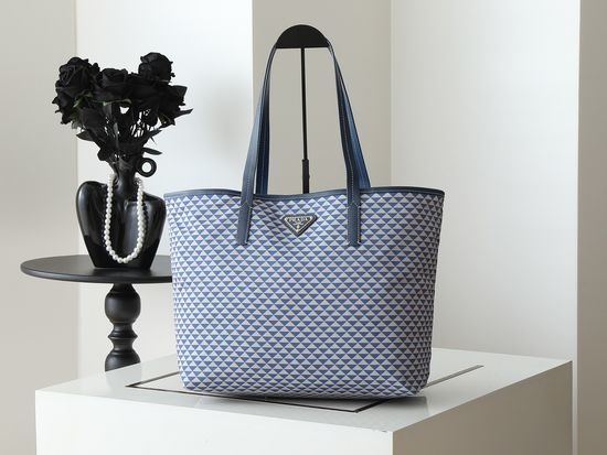 Prada Tessuto Triangulum Tote Bag 1BD552