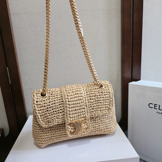 Celine TEEN VICTOIRE Woven Handbag 116593