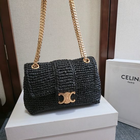 Celine TEEN VICTOIRE Woven Handbag 116593