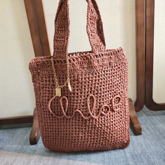 Chloe SUMMER BANANA Woven Bag 6085