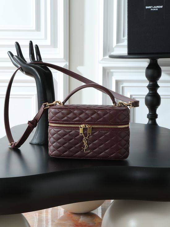 Yves Saint Laurent GABY MINI Quilted Box Bag 766731