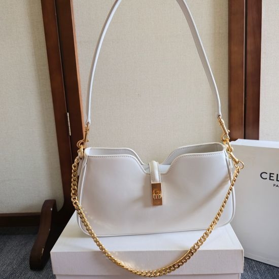 Celine Camille Black Leather Shoulder Bag 122073
