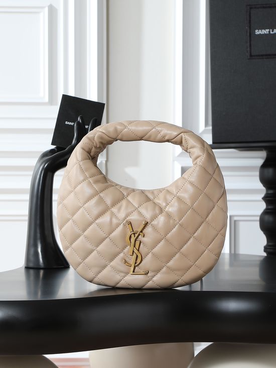 Yves Saint Laurent ICARE Croissant Lambskin Bag 851689
