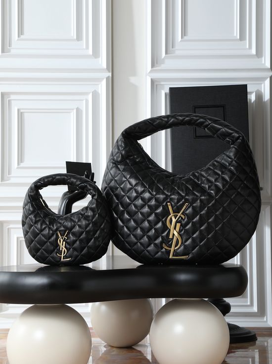 Yves Saint Laurent ICARE Hobo Nappa Leather Bag 698652