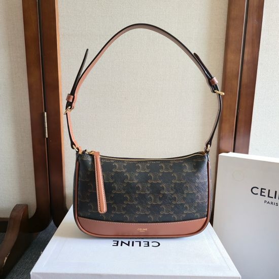 Celine TRIOMPHE Canvas Shoulder Bag 119412