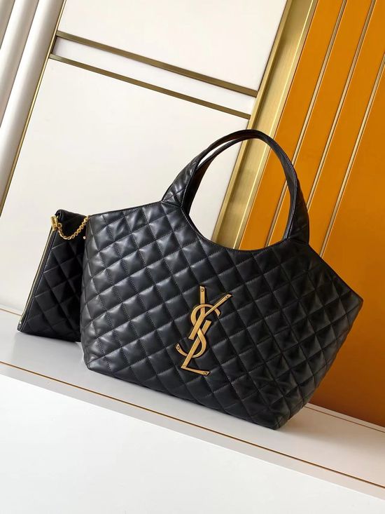 Yves Saint Laurent Icare Lambskin Tote Bag 858191