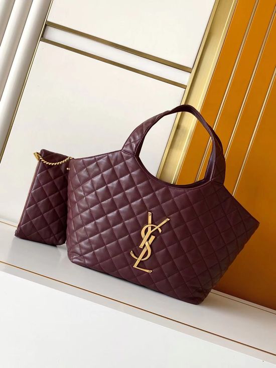 Yves Saint Laurent Icare Lambskin Tote Bag 858191