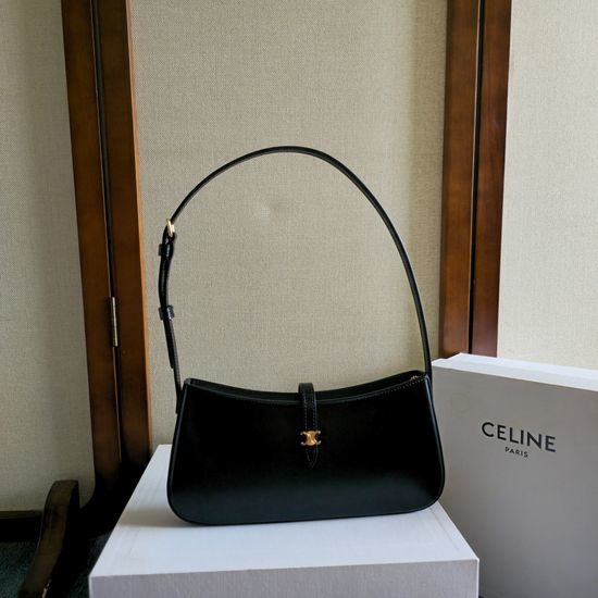 Celine TINA Logo Shoulder Bag 123053