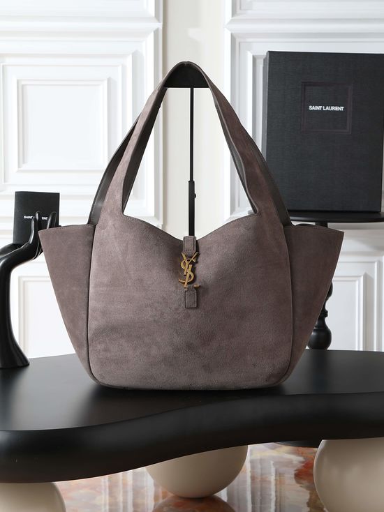 Yves Saint Laurent Bea Suede Hobo Tote 763435
