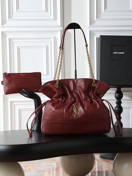 Yves Saint Laurent Jamie 4.3 Large POCHON Bucket Bag 809824