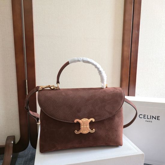 Celine Triomphe Kelly Handbag with Elegance 117523