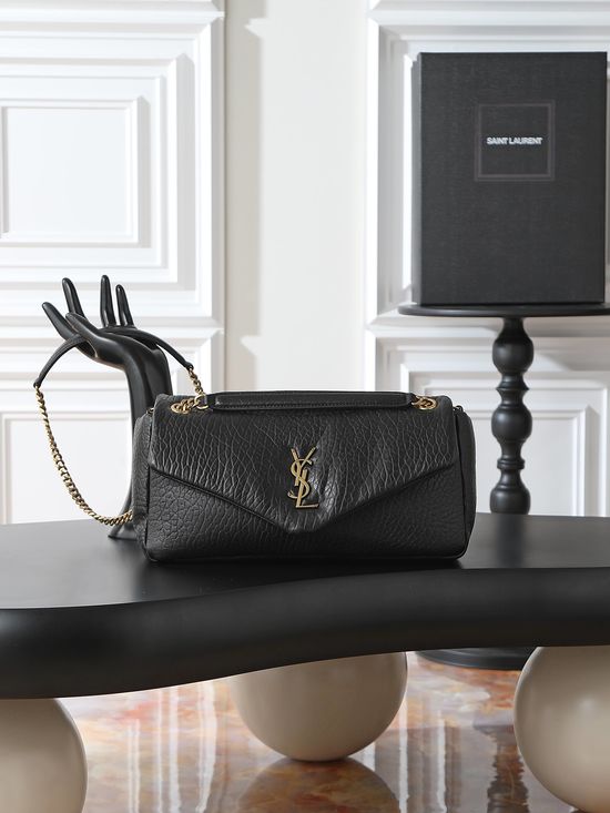 Yves Saint Laurent Calypso Lambskin Chain Shoulder Bag 800916