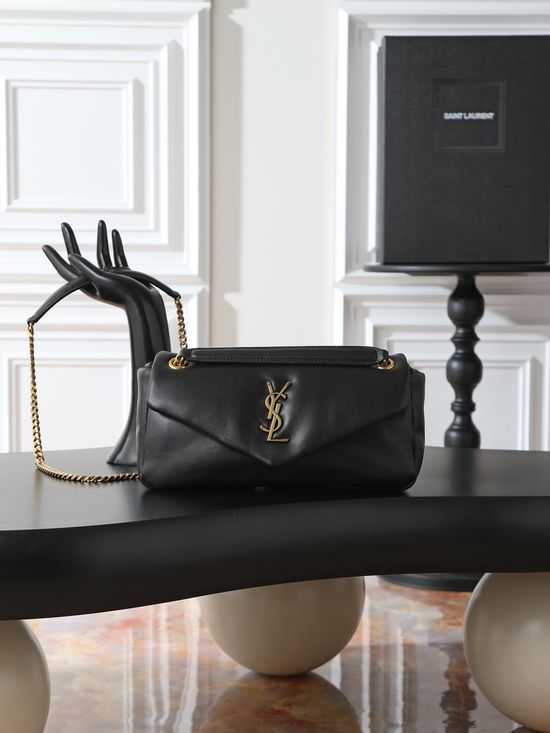 Yves Saint Laurent CALYPSO Lambskin Small Chain Bag 734153