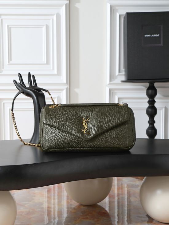 Yves Saint Laurent Calypso Lambskin Chain Shoulder Bag 800916
