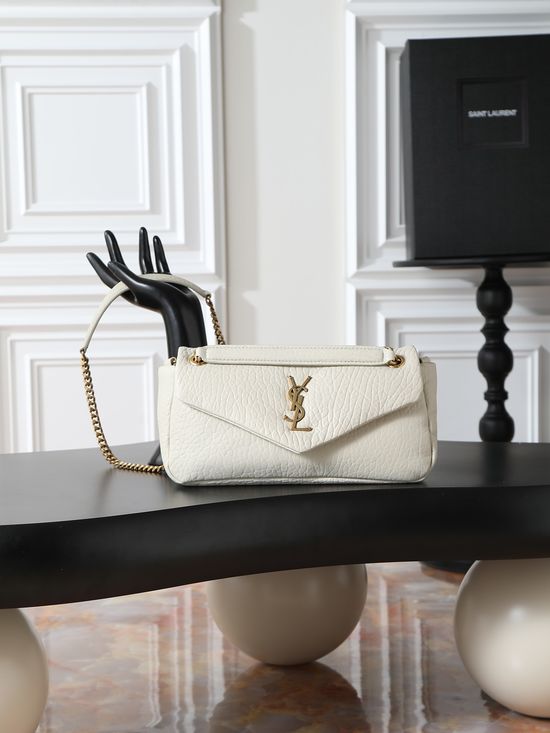 Yves Saint Laurent CALYPSO Quilted Lambskin Chain Bag 734153