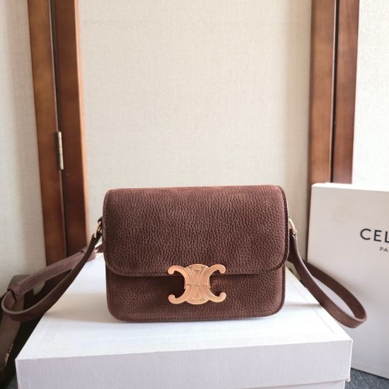 Celine TEEN TRIOMPHE Calfskin Handbag 188423