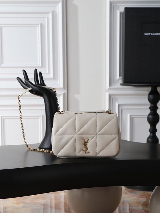 Yves Saint Laurent JAMIE Mini Sheepskin Handbag 766754