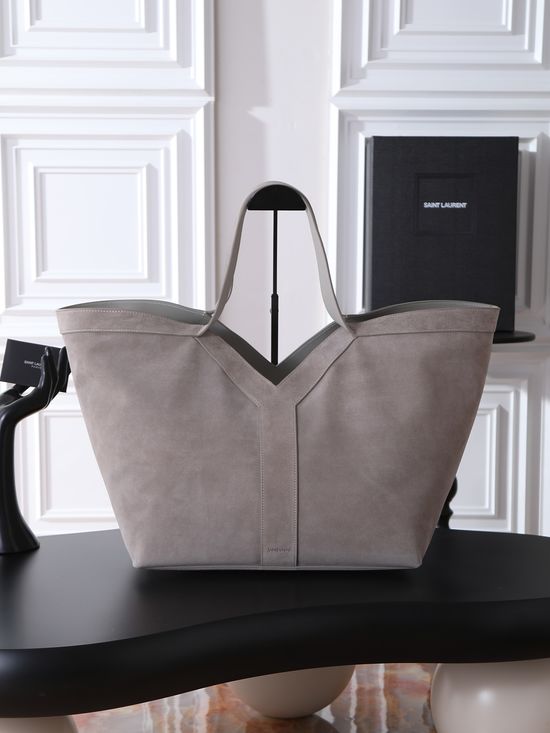 Yves Saint Laurent Suede Large Shopping Tote 817602